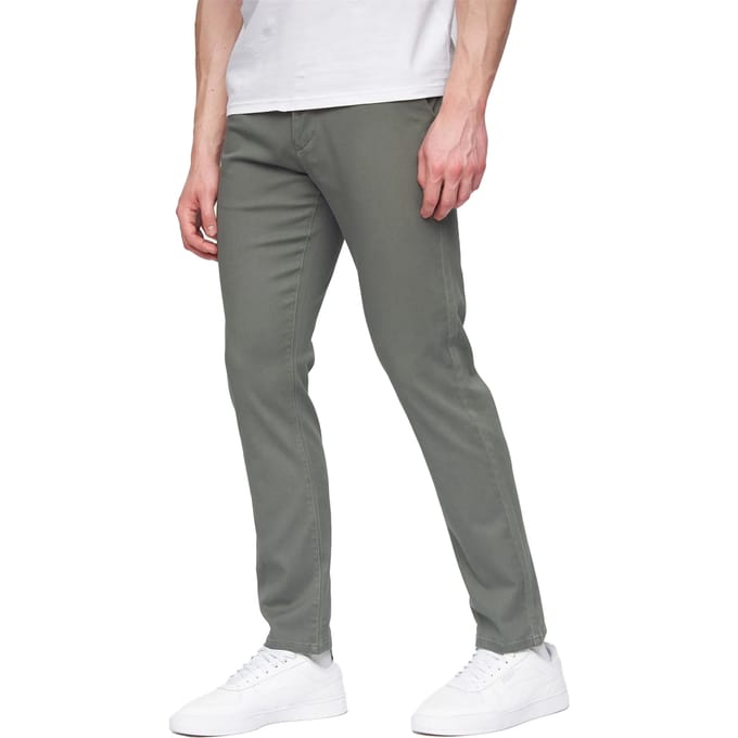 Henleys Heren Editie Chinos (Kaki Groen)