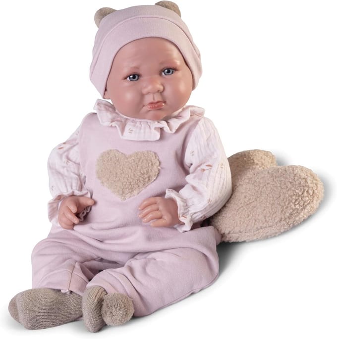 Baby Pop - Realistische Pop - Liefdevol Spelen - Echt Gewicht - 42 cm - Vlees