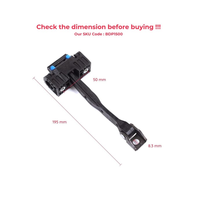 EDP1500 Deurstop Voorkant Check Assembly Limietband voor A6 S6 RS6 C7 4G 2010-2018 4G0837249C