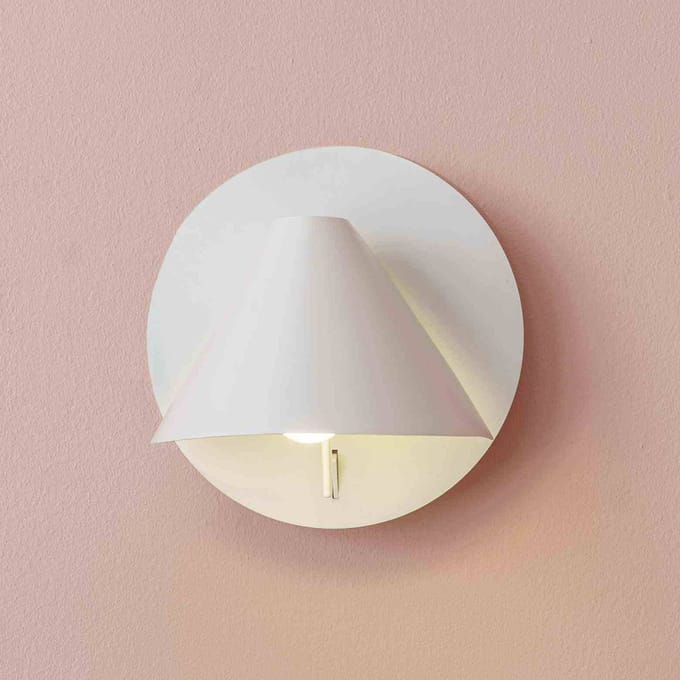 FARO BARCELONA Wandlamp Noon, draai- en zwenkbaar