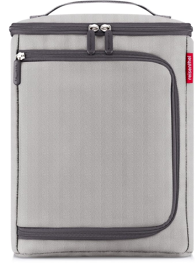 Reisenthel Coolerbox Koeltas - 6 blikjes - 7L Herringbone Grey Lichtgrijs