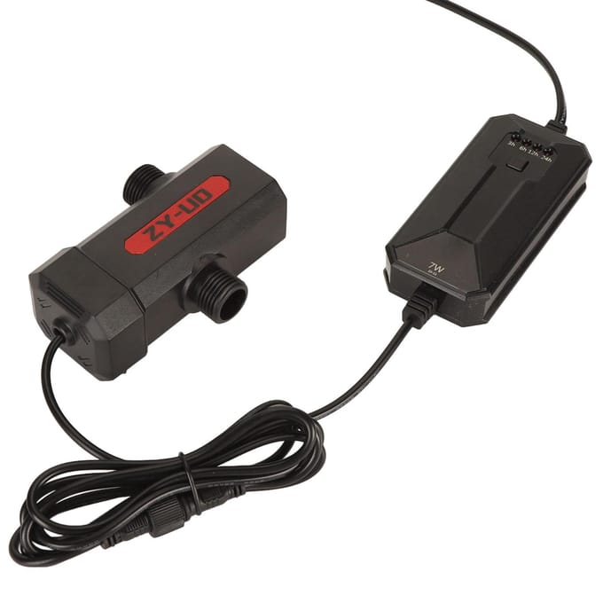 Vis Aquarium Schoon Licht Verdikte Explosieveilige Kwartsbuis Aquarium Water Schoon Lamp met Timer black