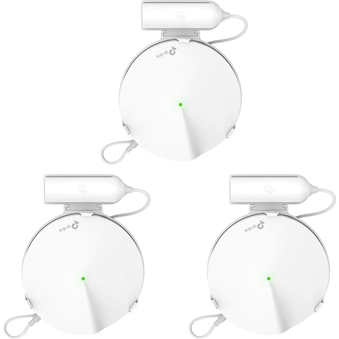 Muurbevestiging voor TP Link Deco M9 Plus Whole Home Mesh WiFi-systeem TPLink Deco M9 Plus Wifi-routerplank Kabelbeheerbeugel US Plug Version (3 Pack)