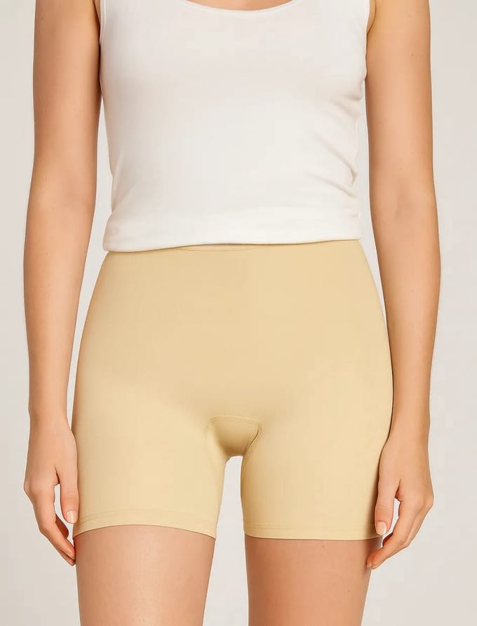 Beeren Elegance short met lange pijpjes - S - Beige