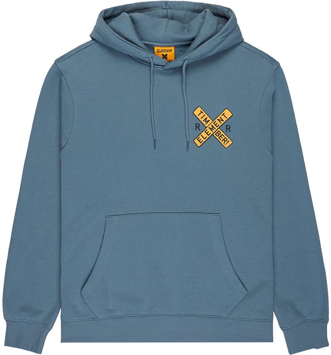 Element Timber Freight Train Hoodie Blauw M Man