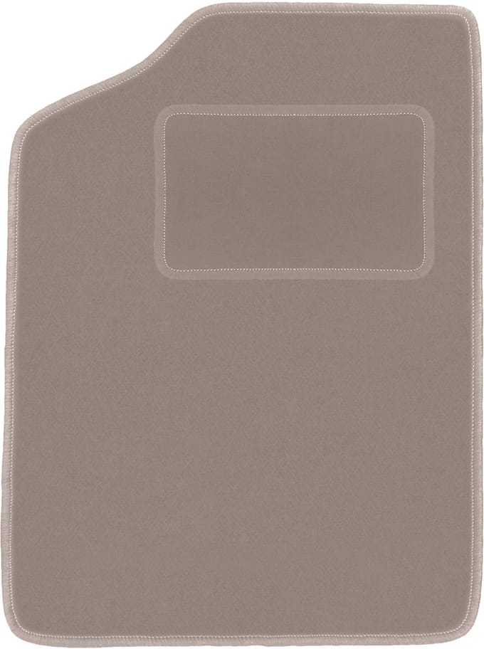 Beige bestuurdersmat voor: Renault 5 II hatchback (1986-1993)