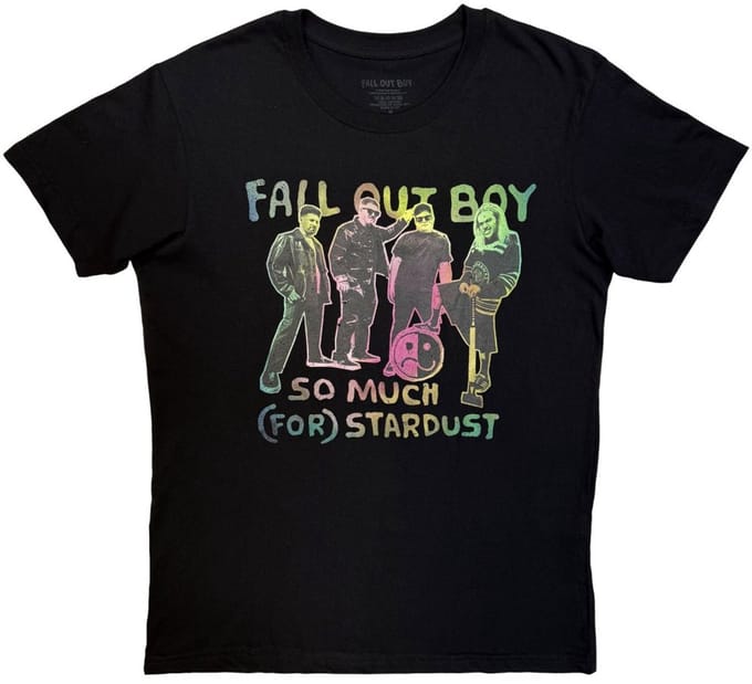 Fall Out Boy - Stardust Heren Tshirt - S - Zwart