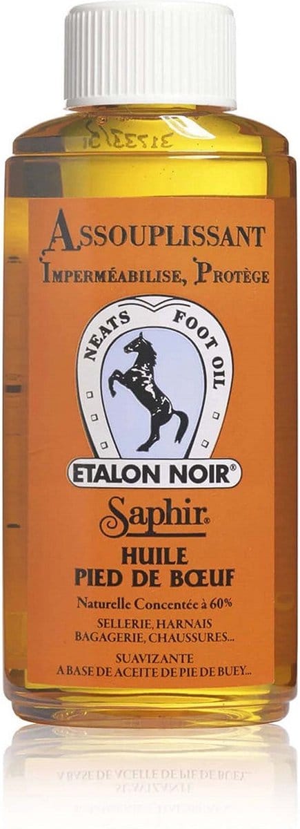 Saphir Etalon noir lederolie – Huile pied de boeuf - 150ml