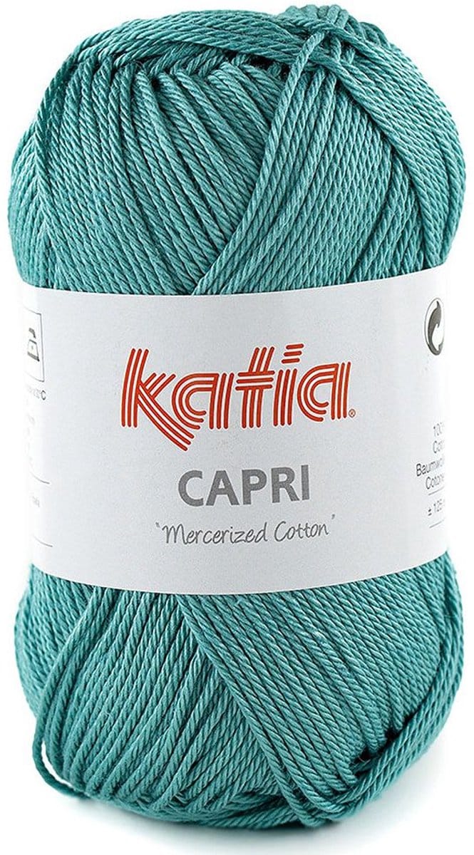 Katia Capri - 82173 turkooisblauw - Katoen Garen