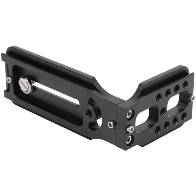 L13050 Aluminiumlegering Camera L-vormige Beugel Verticale Opname Snelontgrendelingsplaat black