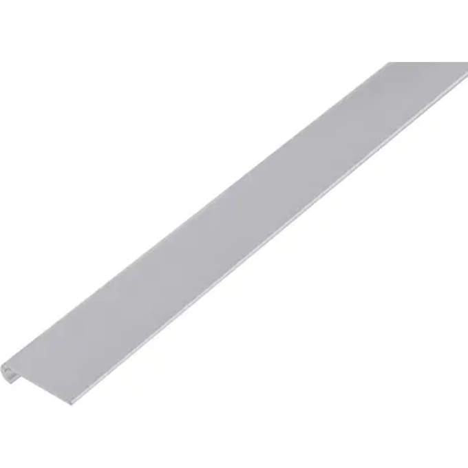 Alberts Plat Profiel - Aluminium Zilver - 26x6x1,3mm 1m