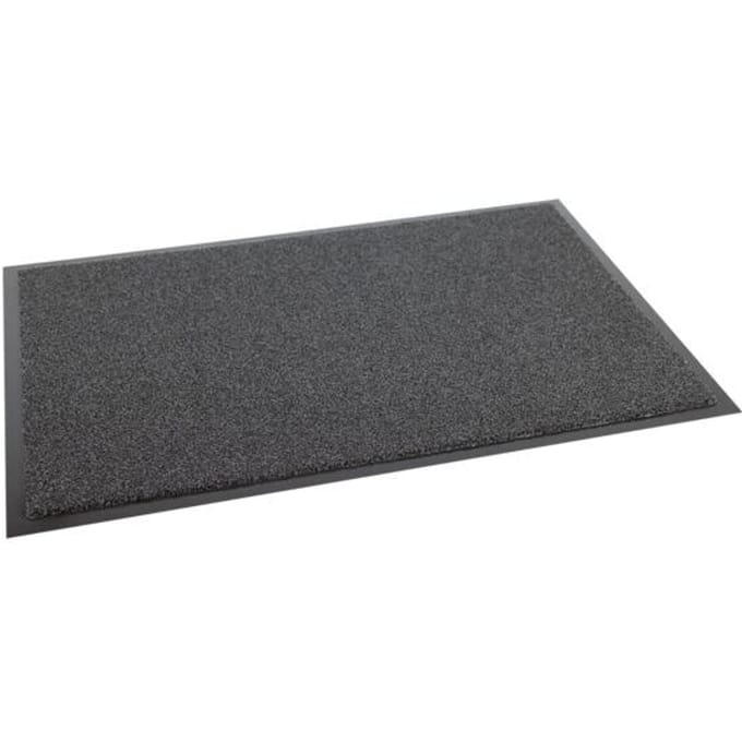 Miltex vuilopvangmat Eazycare Duet, voor binnen, 1500 x 900 mm, polyamide, zwartgrijs