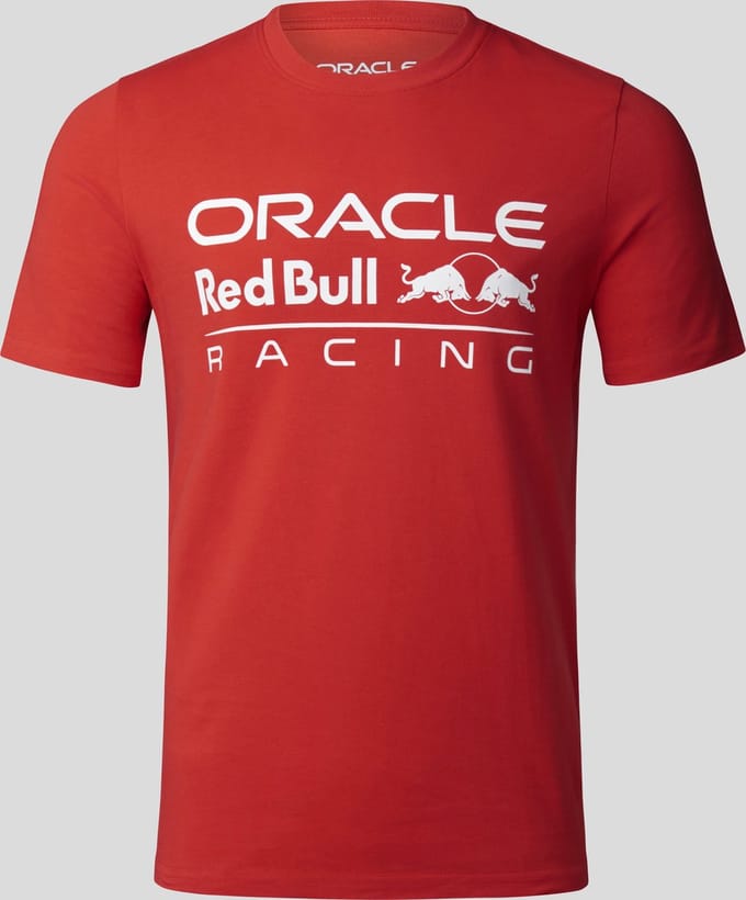 Red Bull Racing Logo Shirt Rood S - Max Verstappen - Isack Hadjar - Oracle
