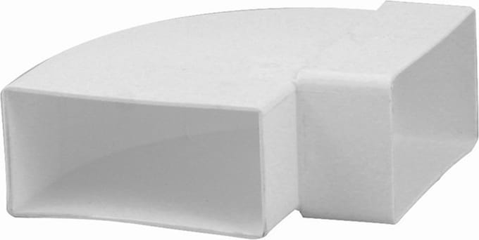 Nedco Hoekstuk Haaks - Wit - 10 x 55 mm