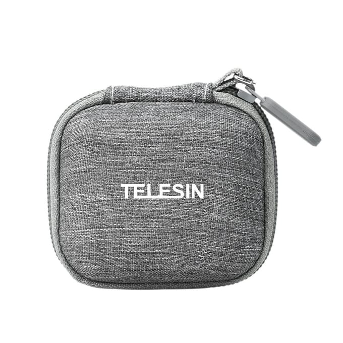 TELESIN IS-HCC-001 Sportcamera Tas Digitale Camera Tas Draagbare Opbergtas voor Camera grijs