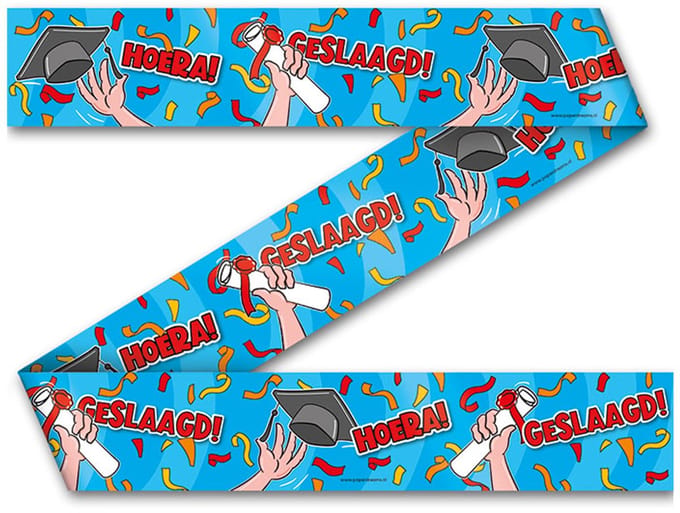 Paperdreams - Party Tape - Geslaagd (12 m)