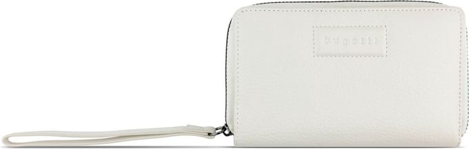 bugatti Portemonnee Elsa Zip Wallet White Crème