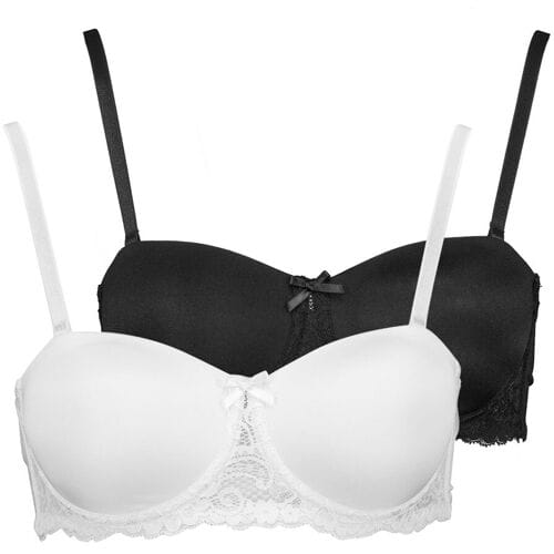 Zeeman Balconette Padded BH - Zwart Zwart 85E