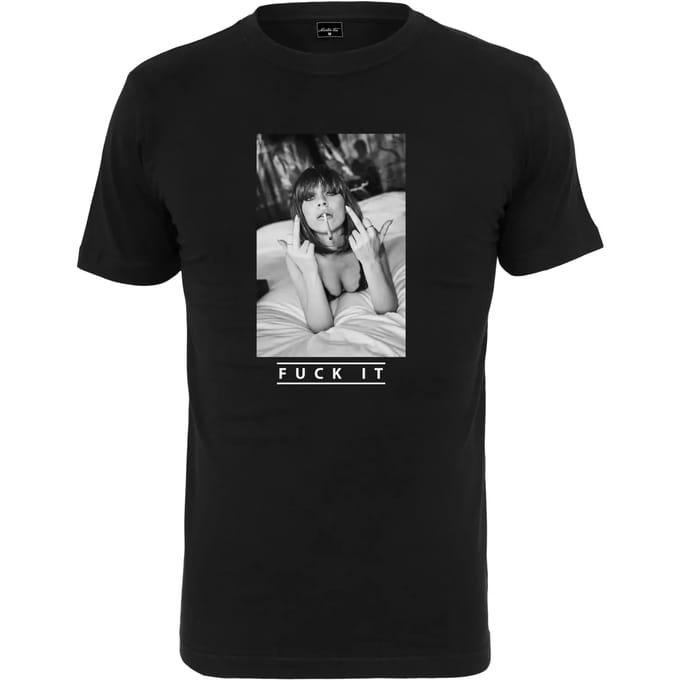 Mister Tee - Fuck It 2.0 Heren Tshirt - 5XL - Zwart