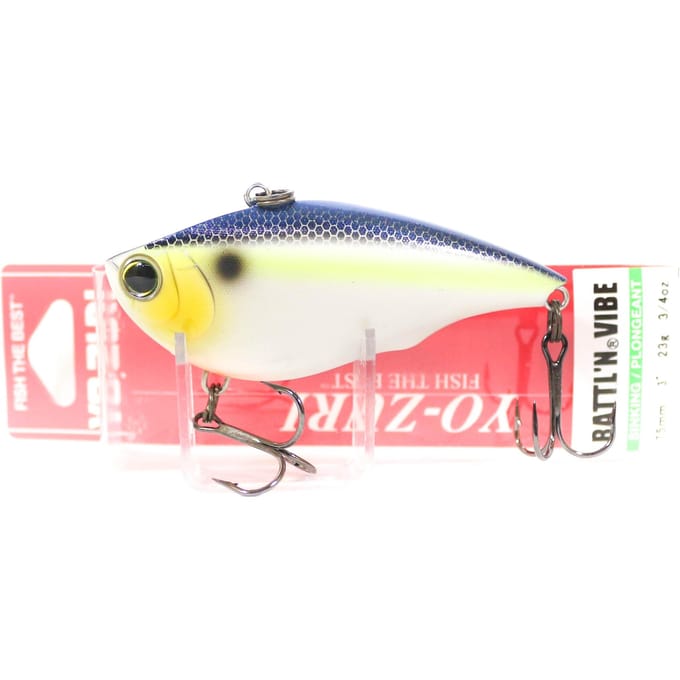 Yo Zuri Rattl'n Vibe 75 mm vibrerend zinkend kunstaas R1356-SSH (1925)