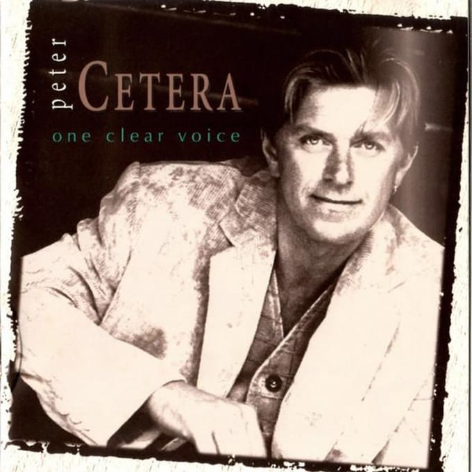 CD PETER CETERA - One Clear Voice 5141611102 River North Rec 1995 US Rock Occasion gray