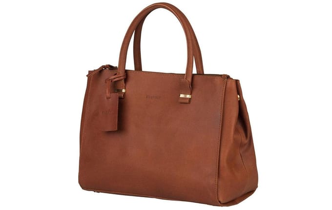 BURKELY Vintage Wieske Handtas - Cognac