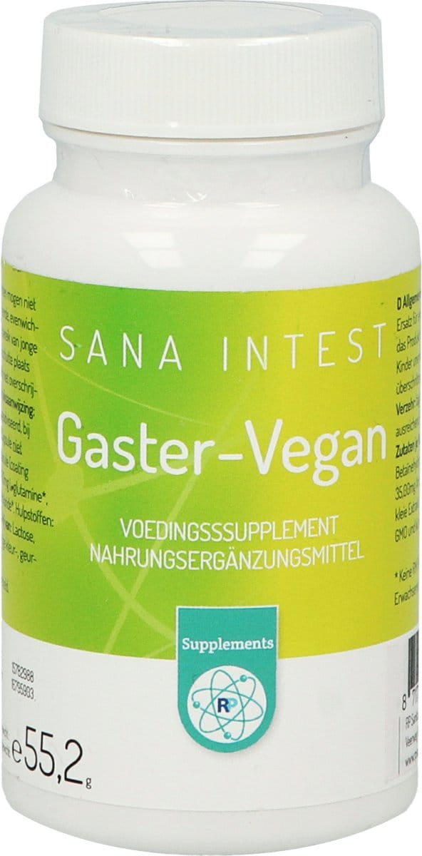 RP Supplements Gaster-Vegan - 120 capsules - Enzympreparaat