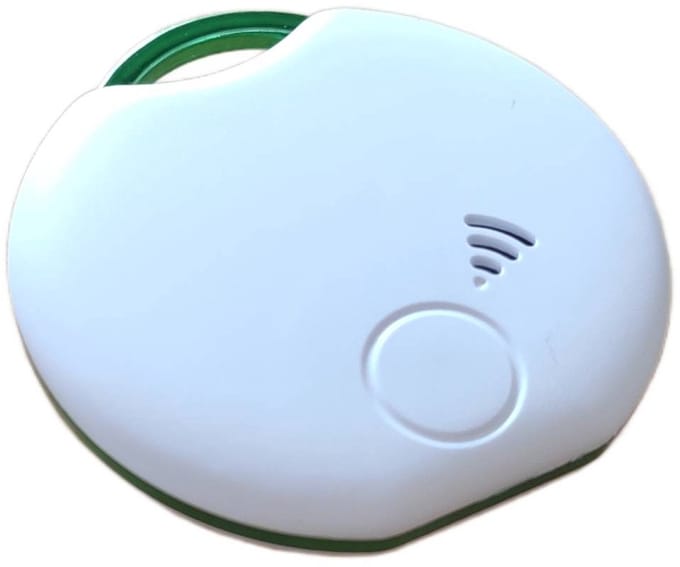 mijnSOS Keyfinder - Wit - Geschikt voor iOS en Android - Bluetooth- Sleutelvinder-