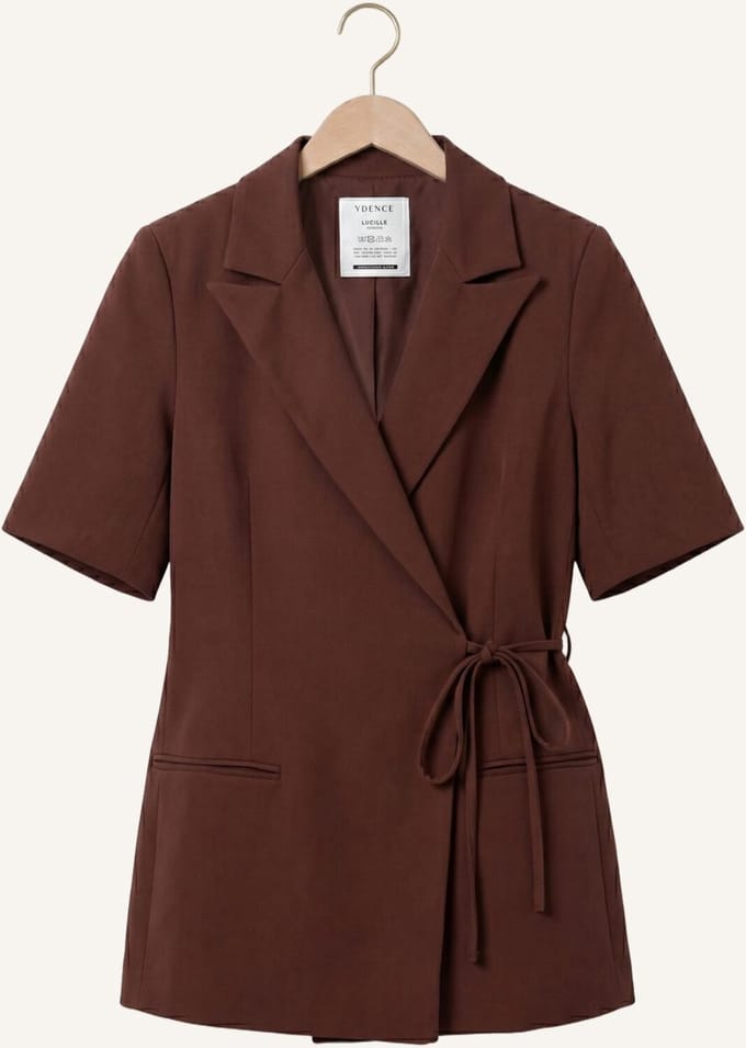 Ydence Blazer Lucille Blazers Dames - Bruin - Maat M