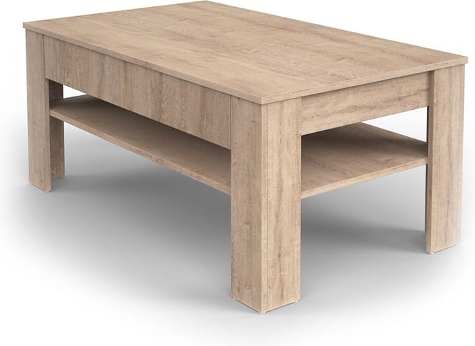 Vicco Milan Salontafel – 92.2 x 65 cm Sonoma