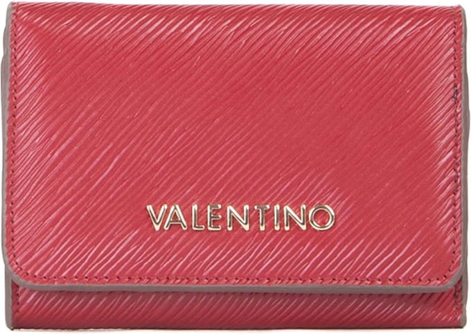 VALENTINO Portemonnee Posillipo Zip Around Wallet Rosso Scuro Donkerrood