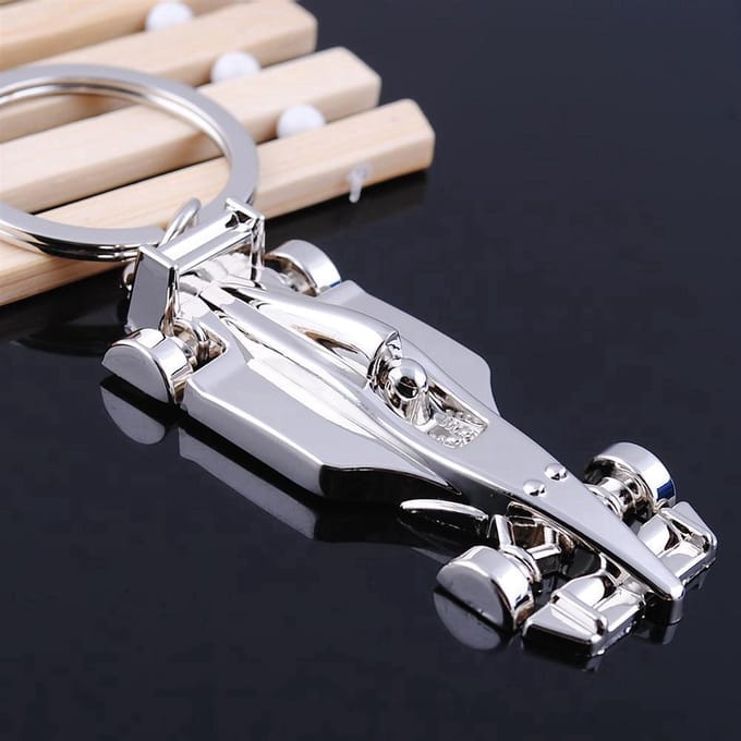 *** Formule Race Wagen Sleutelhanger - Raceauto - Racewagen - Formule - Formule - IndyCar - van Heble® ***