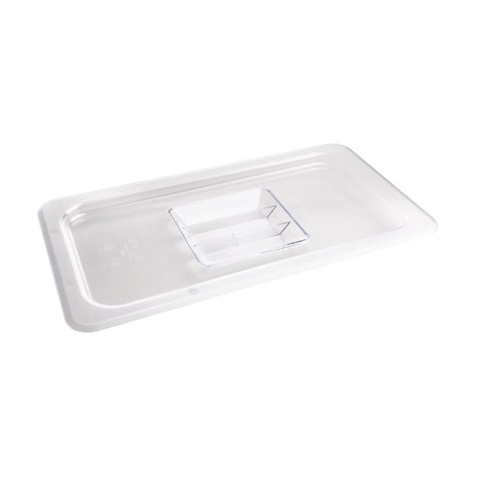 Vogue polycarbonaat 1/3 gastronorm deksel transparant
