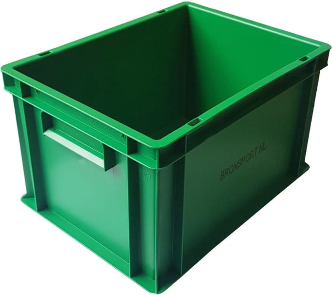 Opbergkist/Stapelbak Groen 40x30x23,6 cm