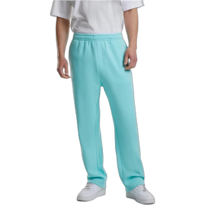 Urban Classics - Fluffy Trainingsbroek - 4XL - Blauw