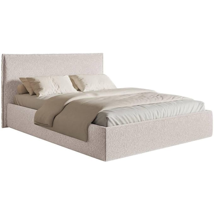 Bedframe Esmay chenille 200 x 200 cm | NADUVI Collection
