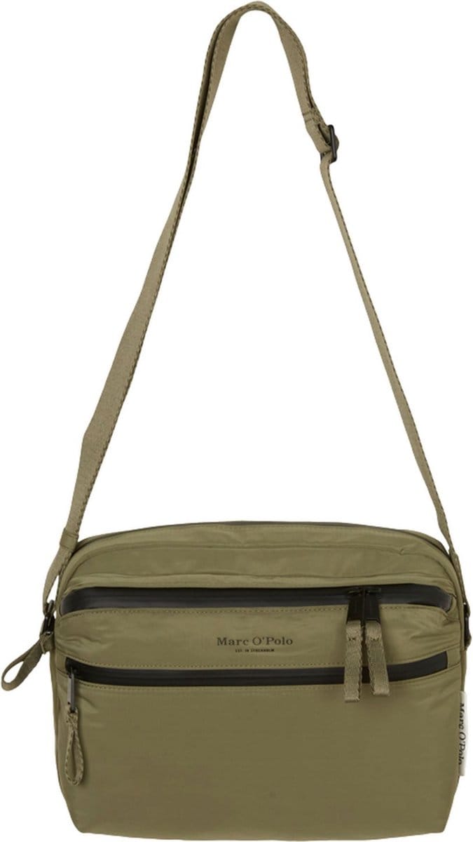 Marc O'Polo Schoudertas Crossbody Bag Olive Olijfgroen