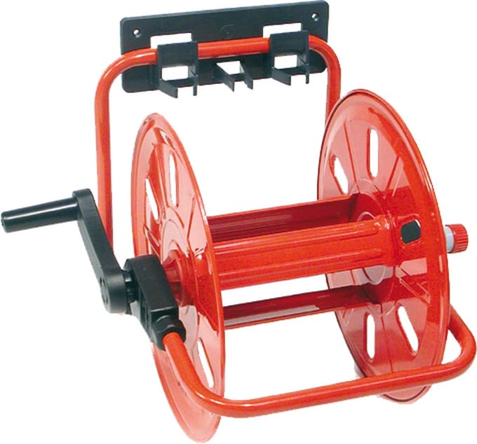 Talen Tools - Draagbare muurhaspel - AG132 - 25 m 1/2 - 25 m 5/8 - Gelakt metaal