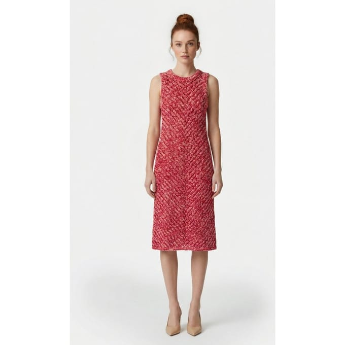 & Other Stories Flora Dress Red Größe: M | Midikleider Outlet | Damen | Rot