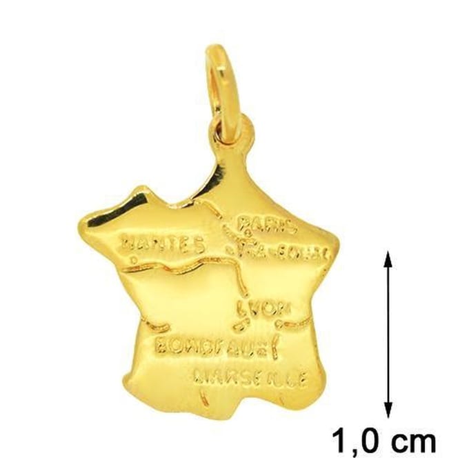 Blinx Jewels Vergulden Hanger Frankrijk