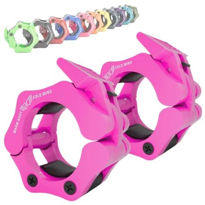 Verstevigde Halterklemmen 50mm voor Olympisch Training - Barbell Clamps, Dumbbell Clasps en Gewichtsclips