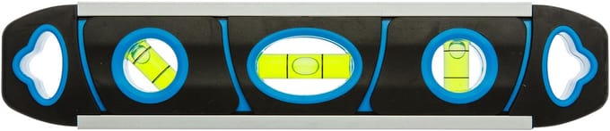 Rechter Torpedo Waterpas 22,2 cm - 3 Libellen