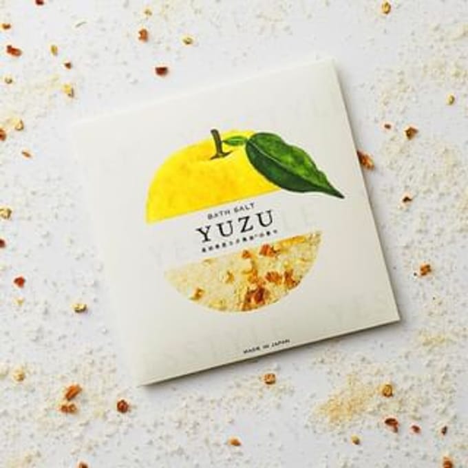 Daily Aroma Japan - Yuzu Fruit Peel Bath Salt 40g