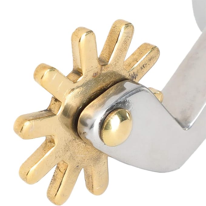 1 paar paardensporen voor dames, sporenaccessoires Uitrusting Sporen paardensportuitrusting gray