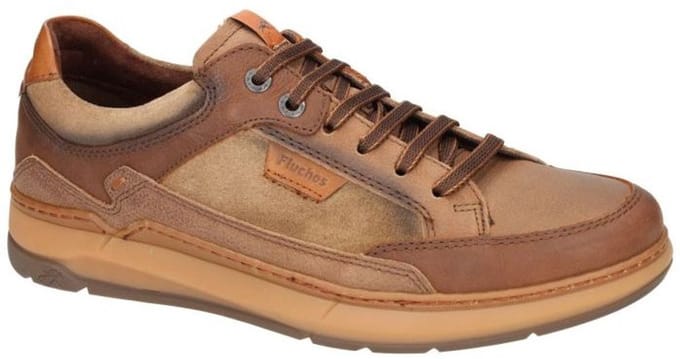 Fluchos -Heren - taupe - casual schoenen - maat 41