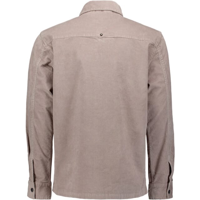 No Excess Overshirt Buttons Twill Stretch Clay Größe: S | Casual hemden Outlet | Herren