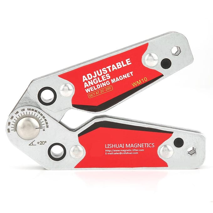20 graden 200 graden Verstelbare hoeken Lasmagneet Magnetische lashouder Lasser Gereedschap Accessoires
