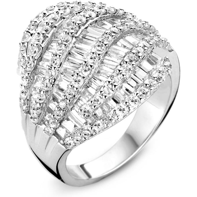Orphelia Dames 925 Sterling Zilveren Ring - Zilver R-3667