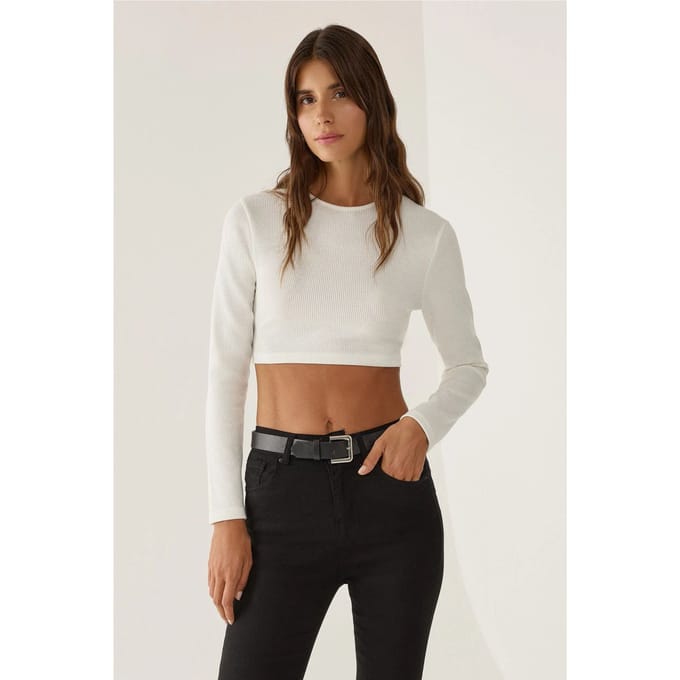 Slim Fit Crop Top