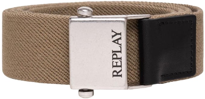 REPLAY riem Belt W95 Incense kaki